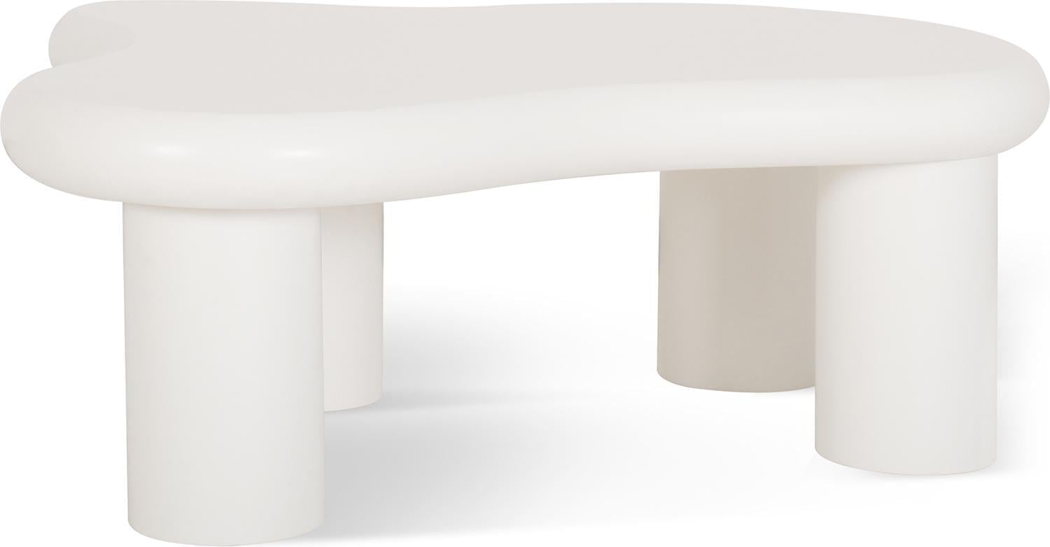 Кофейный столик Cloud 100х86 см Ivory gleam (16214)