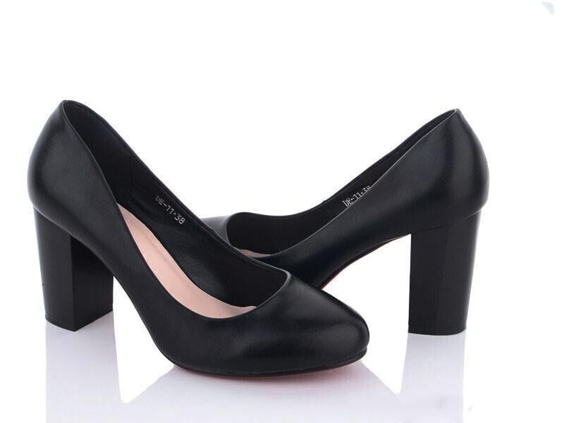 Туфли женские Hongquan р. 39 Черный (DE1133)