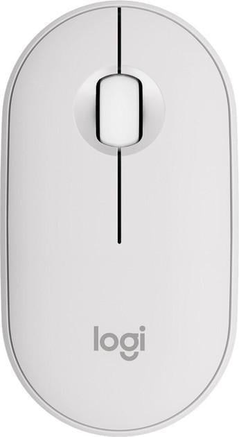 Мышь беспроводная Logitech Pebble Mouse 2 M350s Белый (910-007013)