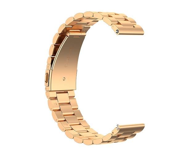 Ремешок металлический Metal Classic для Amazfit Balance/Balance 2 смарт-часы 22 мм Rose Gold (49544)