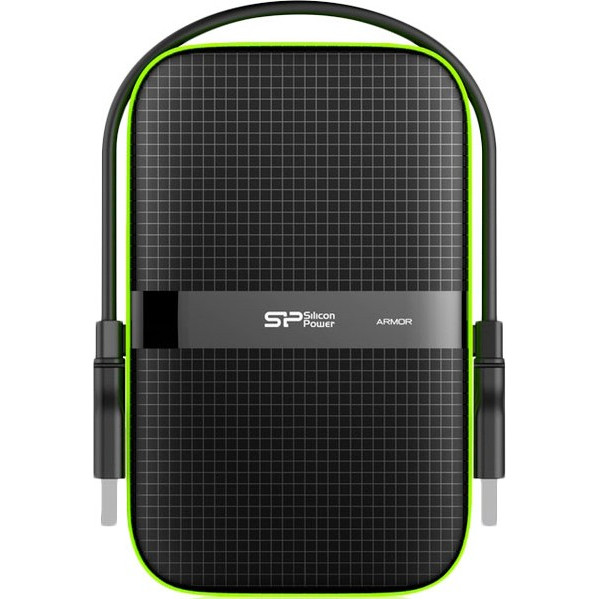 Жорсткий диск Silicon-Power USB 4TB Armor A60 Black (SP040TBPHDA60S3K) - фото 2