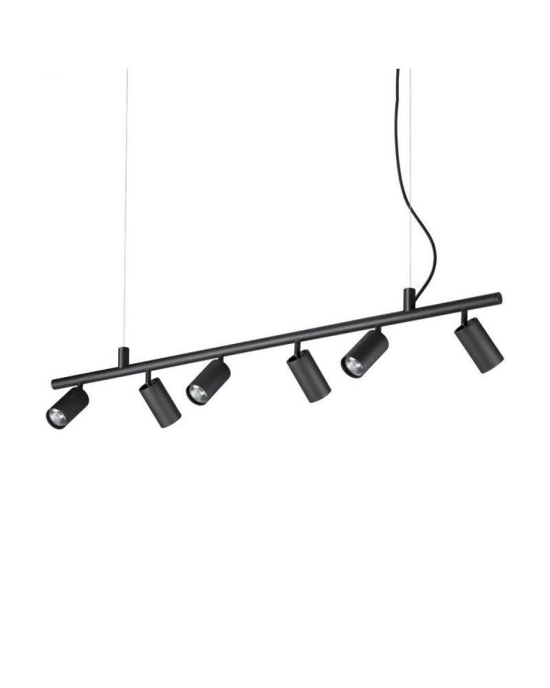 Подвесной светильник Ideal Lux Dynamite SP6 Nero (231396)