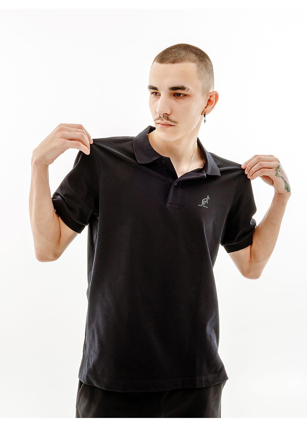 Футболка мужская Australian LOGOS POLO PIQUE' EL R-FIT M Черный (7dLSUPO0063-003 M)