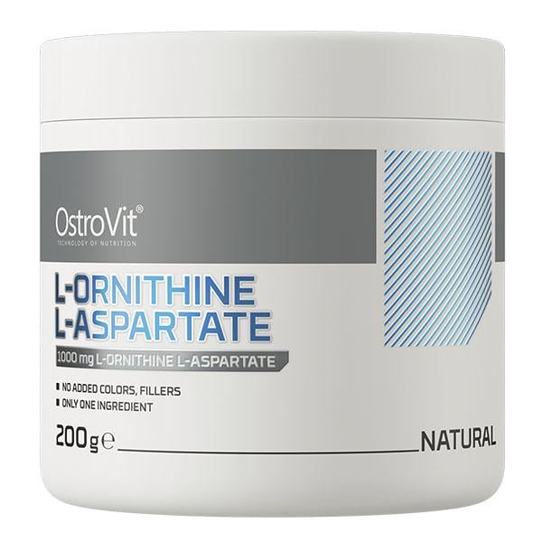 Орнитин для спорта OstroVit L-Ornithine L-Aspartate 200 г 200 порций Natural (000025035)