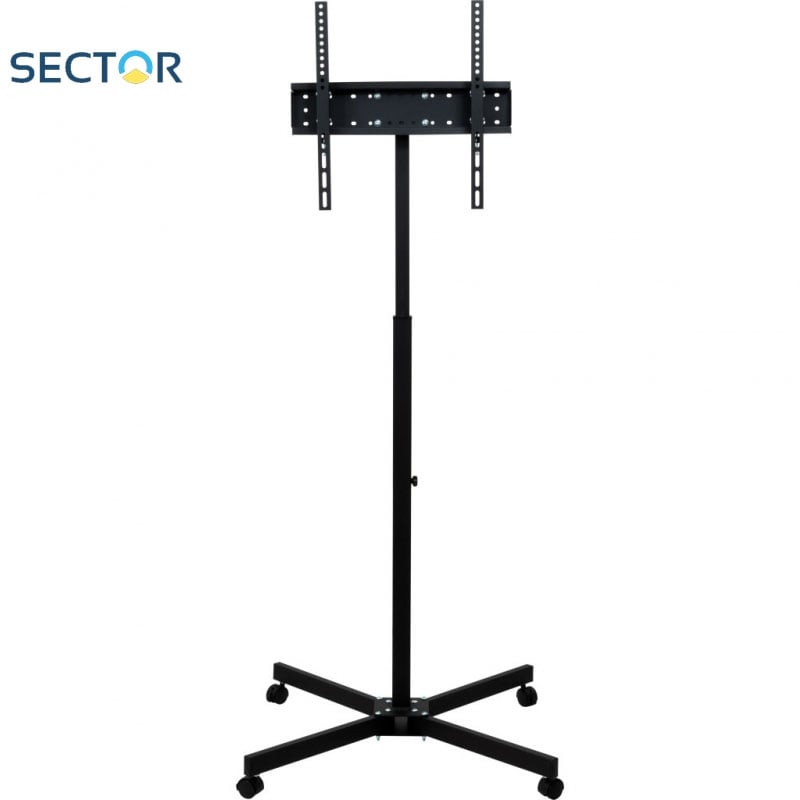 Стойка мобильная SECTOR T14 подставка для телевизора/интерактивной панели 19-55" Black (23793595) - фото 2 Стойка мобильная SECTOR T14 подставка для телевизора/интерактивной панели 19-55" Black (23793595) - фото 2