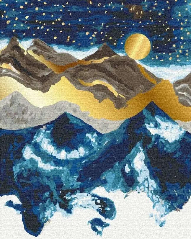 Картина по номерам Brushme Величество гор 40x50 см (OC0004)