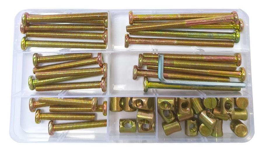 Меблеві стяжки корпусні 50 шт. (SP-245050)