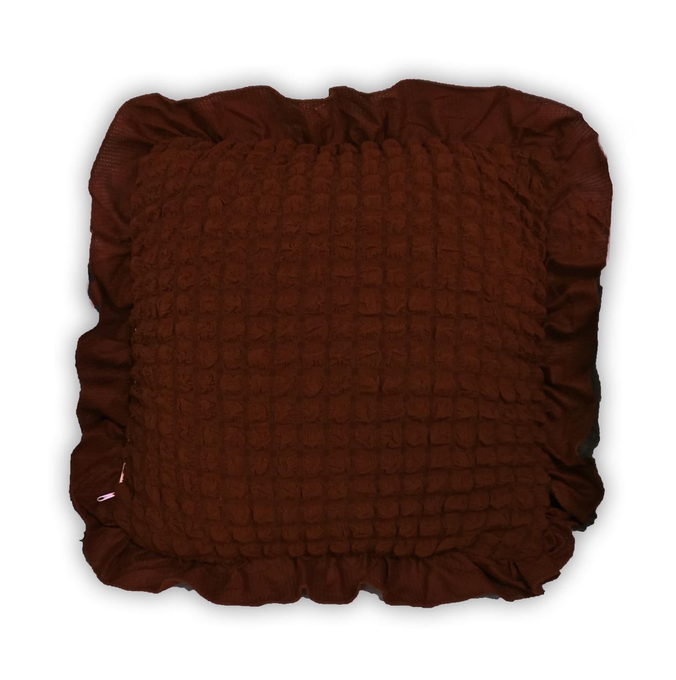 Подушка с наволочкой Love You 45x45 см Черный шоколад 38