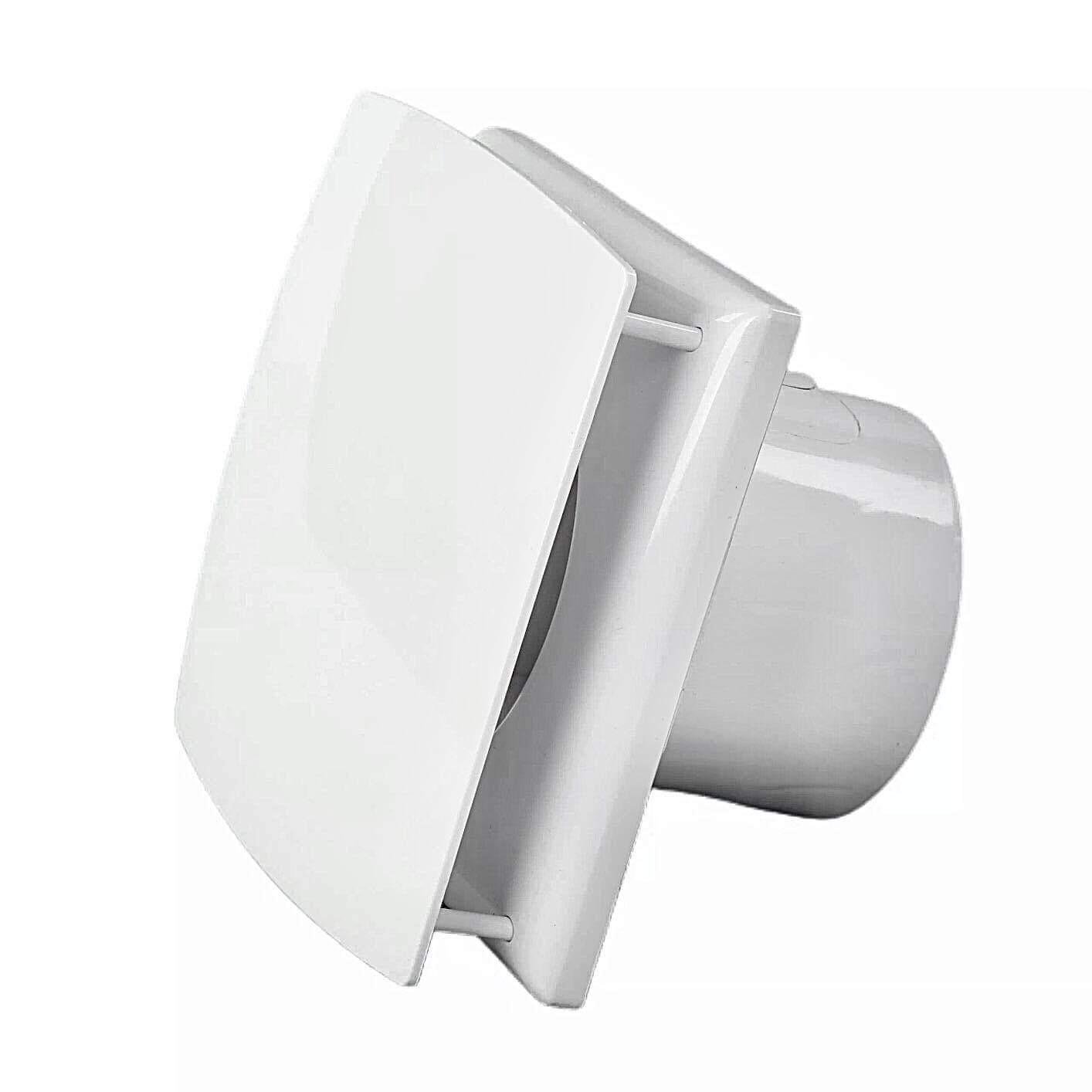 Вентилятор витяжний UVS VENUS ELBERG D 120 K тихий для ванної кімнати з клапаном 120 мм (0661)