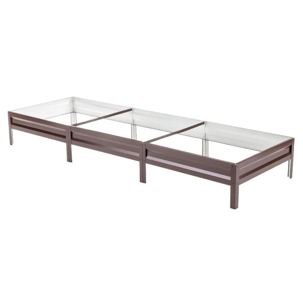 Грядка оцинкованная SIMBUD 1х3х0,3 м Коричневый (42589)