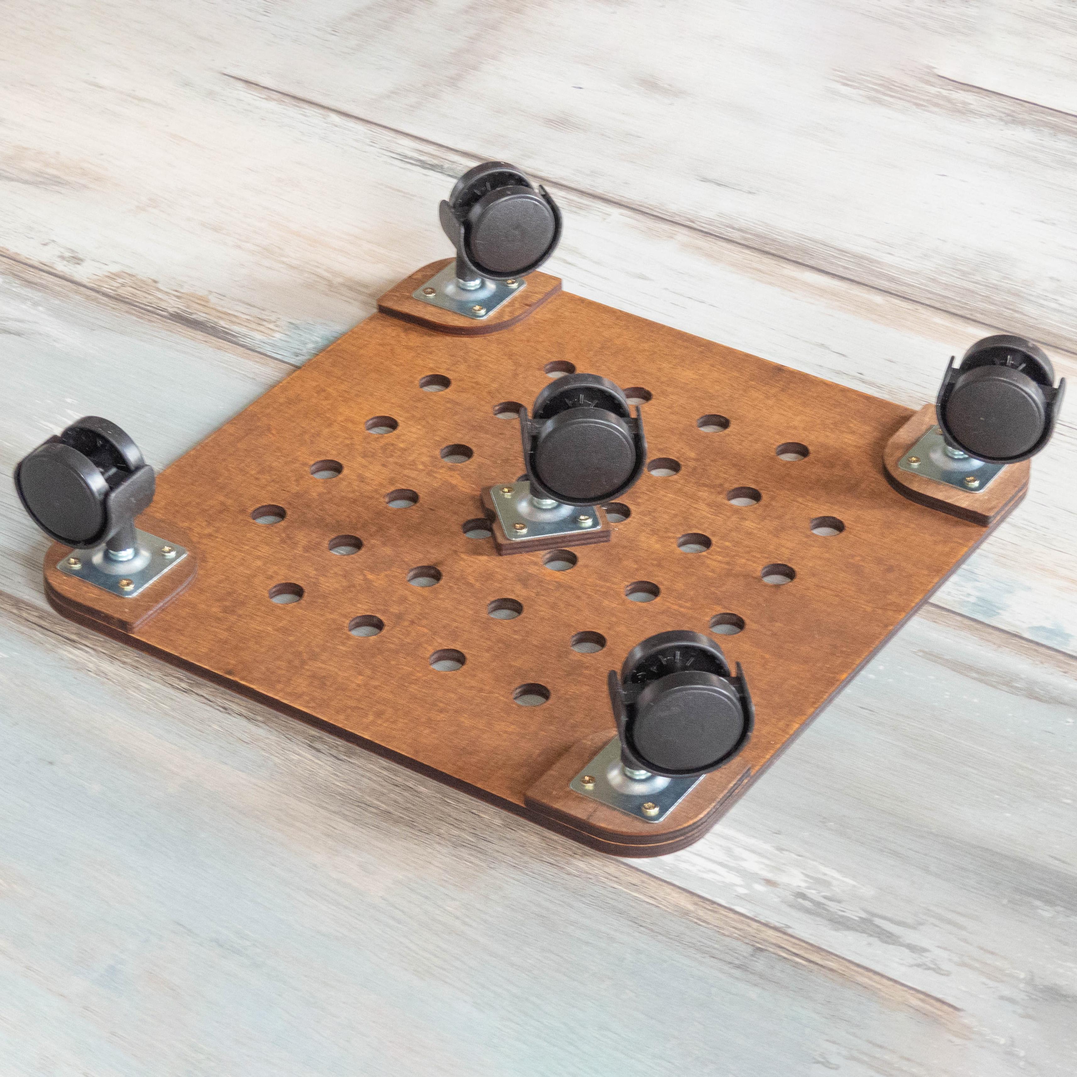 Підставка для квітів підлогова Вент+ на колесах квадратна 30 см (120125) - фото 3 Підставка для квітів підлогова Вент+ на колесах квадратна 30 см (120125) - фото 3