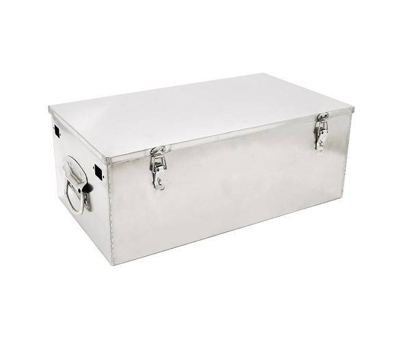 Корпус для сборки аккумуляторов VOLTRONIC из нержавеющей стали 495x270x190 мм Silver (LIBOX495)