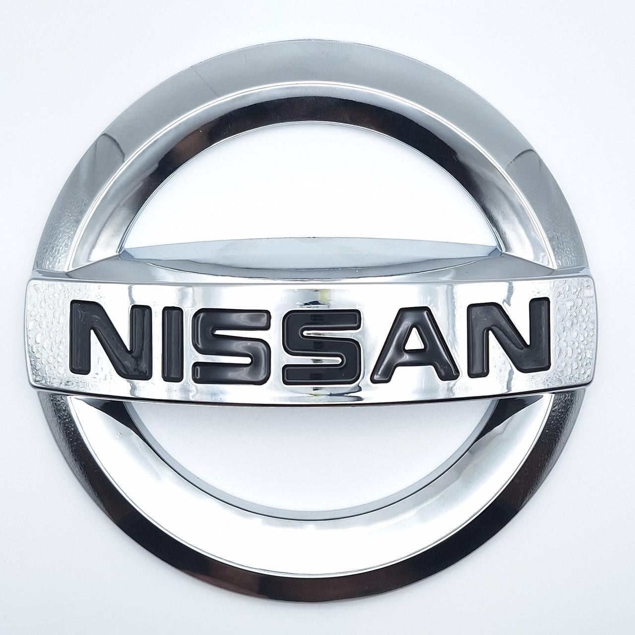 Эмблема Nissan на решетку радиатора Хром 163 мм (2092643398)