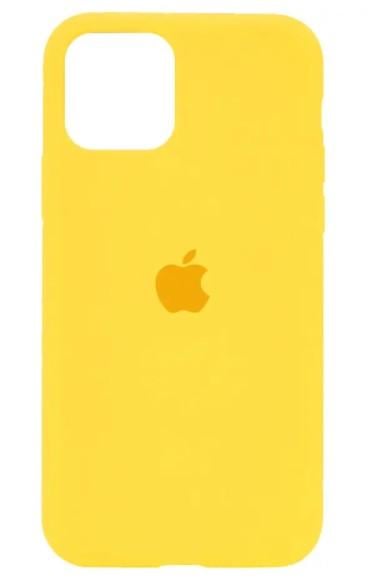 Силіконовий чохол Silicone Case Iphone 11 жовтий