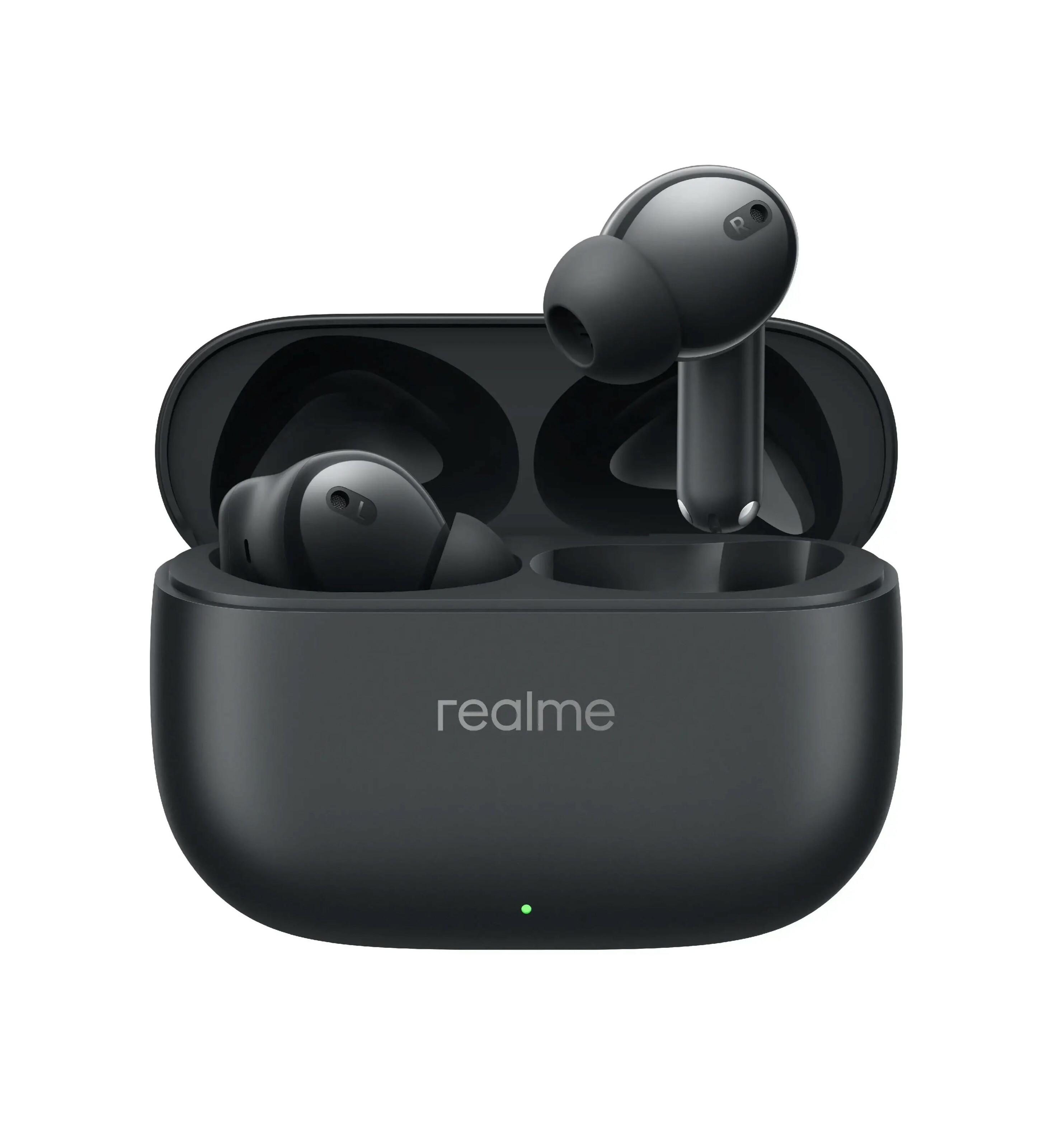 Навушники TWS Realme Buds T310 Vibrant Black