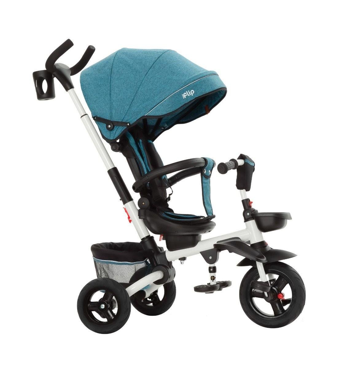 Велосипед дитячий триколісний TILLY FLIP T-390/1 складний Зелений (491619366)