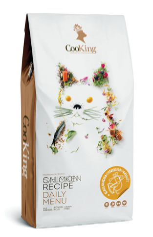 Сухий корм CooKing Cats Salmon 2 кг з свіжим лососем для котів і кішок