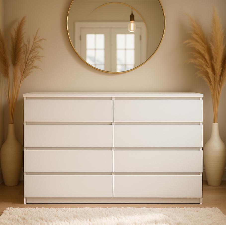 Комод современныйМастер Форм Брайт 1300х376х950 мм Белый (20101)