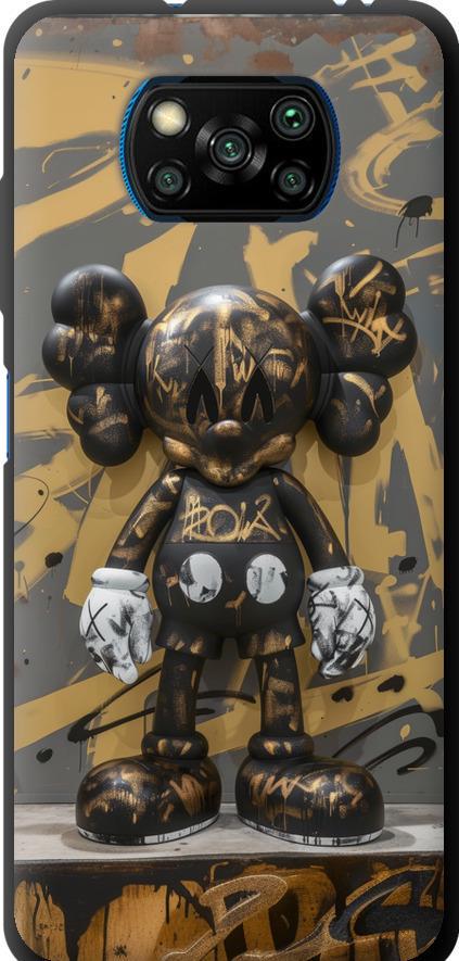 Чехол на Xiaomi Poco X3 Pro Bronze kaws (6097b-2938-42517)