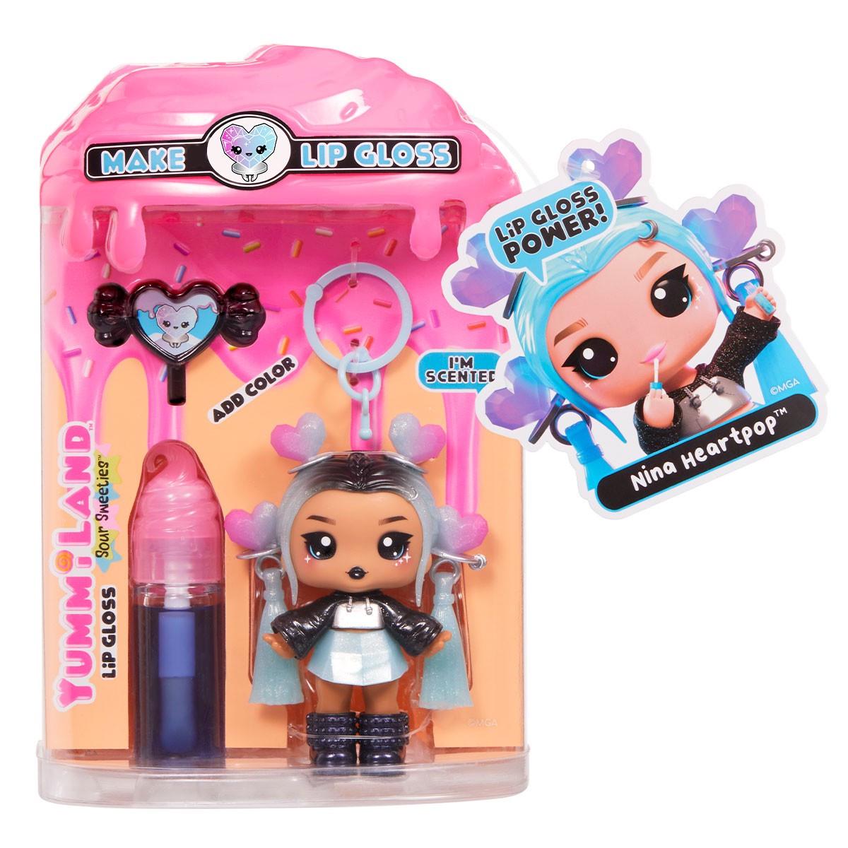 Игровой набор с куклой и блеском для губ Yummiland SS Нина Хартпоп (28092064) Игровой набор с куклой и блеском для губ Yummiland SS Нина Хартпоп (28092064)