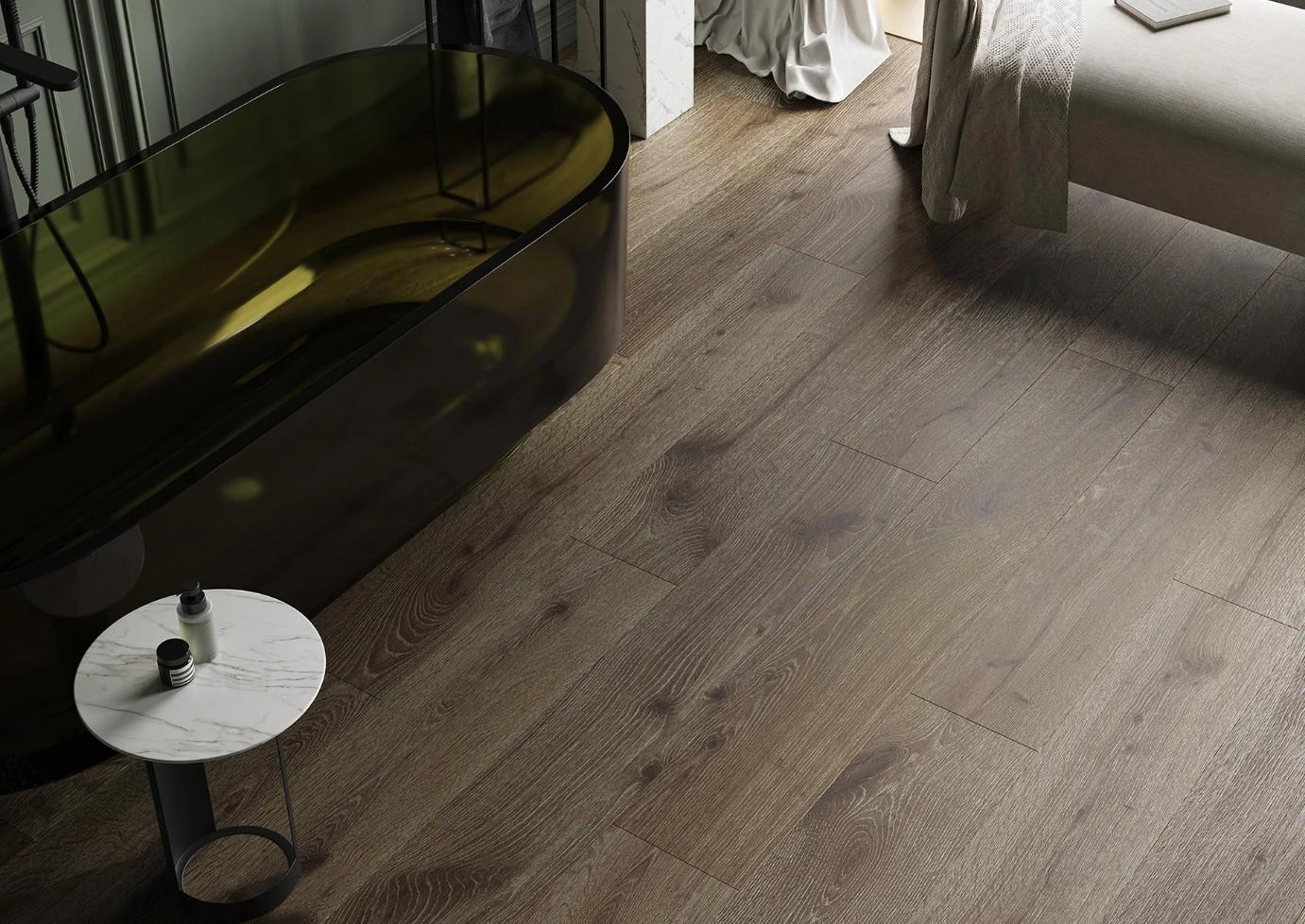 Ламинат виниловый Barlinek SPC LVT Next Step Large DLE с подкладкой Дуб Coffee (29679241) - фото 2