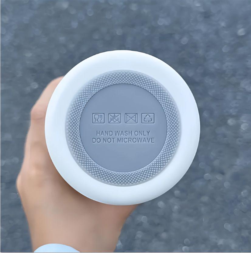 Термокухоль JUST TO BE DIFFERENT із соломинкою та чайним інфузором анти-ковзна Без BPA 650 мл Білий (2802810696) - фото 3 Термокухоль JUST TO BE DIFFERENT із соломинкою та чайним інфузором анти-ковзна Без BPA 650 мл Білий (2802810696) - фото 3