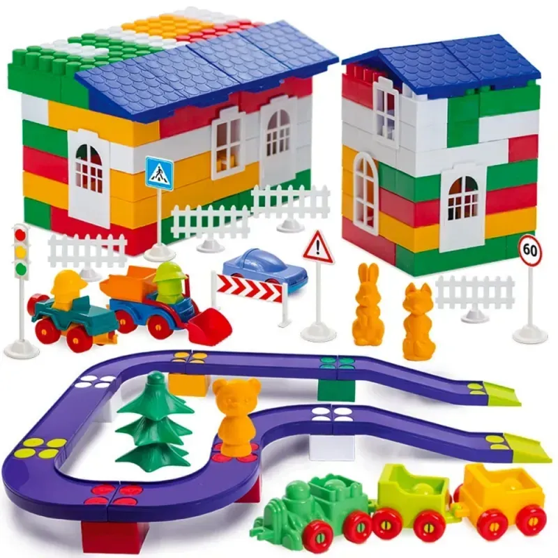 Конструктор детский Colorplast Лидер №8 из пластика 400 дет. Разноцветный (150-98-1920)