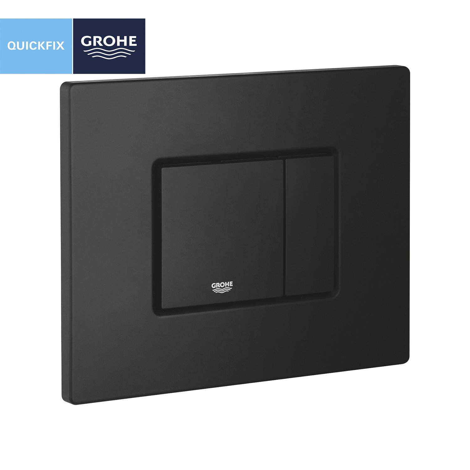 Інсталяційна система для унітазу Grohe QuickFix Solido 38811KF0 CV030561 з кнопкою Чорний (159186) - фото 5