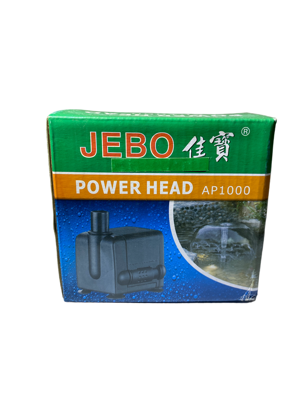 Помпа водяная Jebo Lifetech многофункциональная 6,5 Вт h 0,65 м 400 л/ч (AP1000) Помпа водяная Jebo Lifetech многофункциональная 6,5 Вт h 0,65 м 400 л/ч (AP1000)