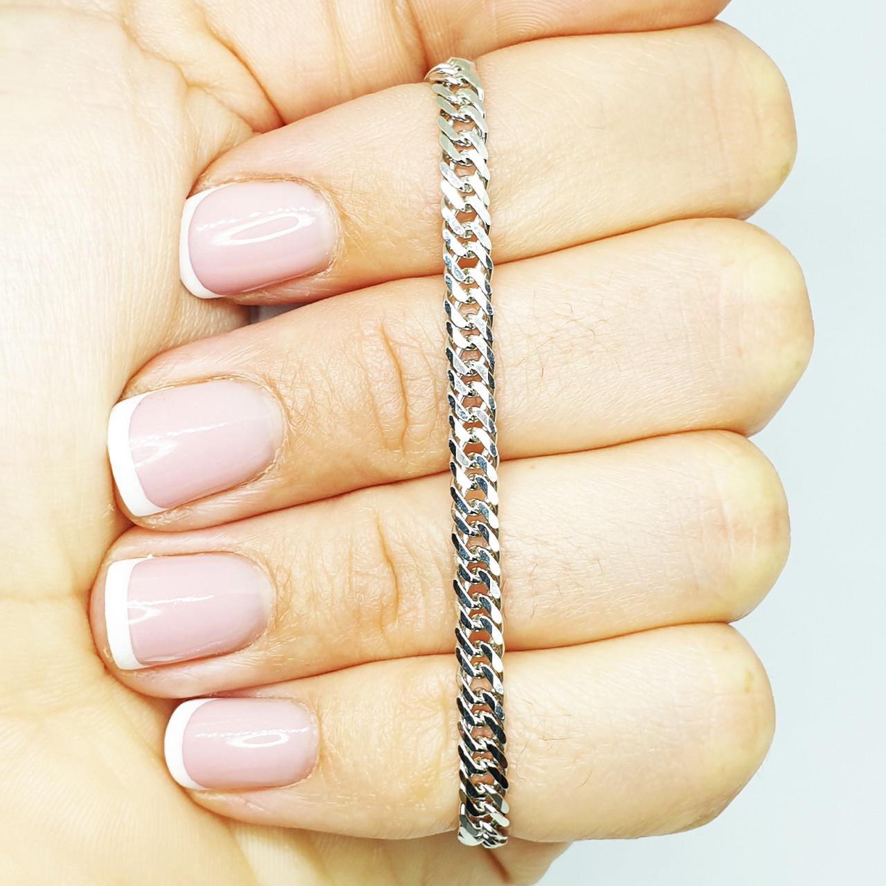 Браслет серебряный Ромбо р. 20 5,38 г