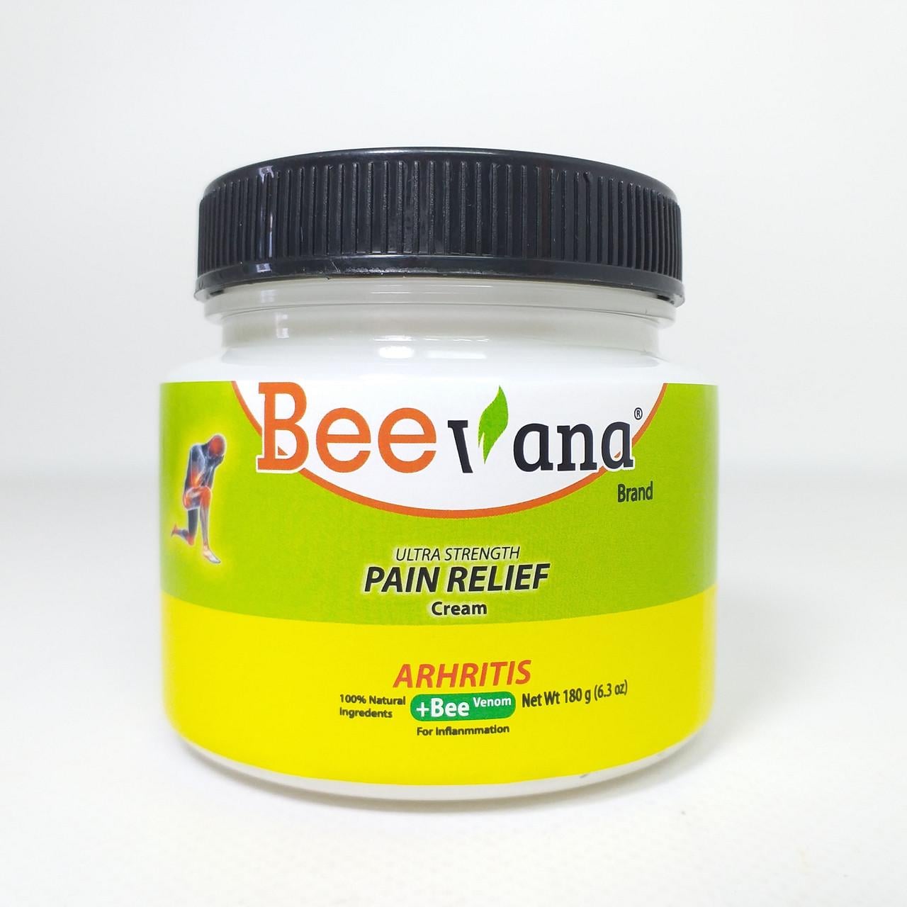 Крем от боли в суставах Beevana +Bee-Venom с пчелиным ядом 180 г (X-1981)