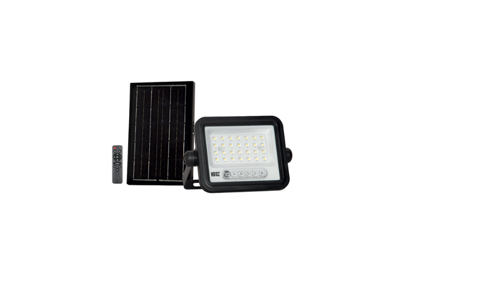 Прожектор светодиодный с солнечной панелью HOROZ ELECTRIC Tiger pro-100 3CCT 100W