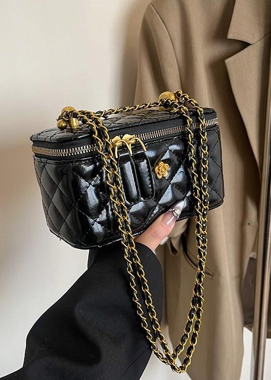 Женская сумка-косметичка Vanity Bag 6050 кросс-боди Черный (27484538)