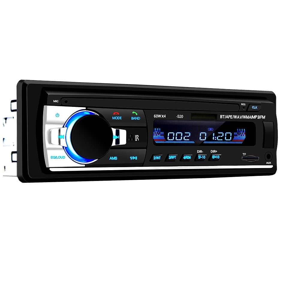 Автомагнітола 2xUSB/Bluetooth RGB SD/AUX/FM пульт Вт 520 4x60W