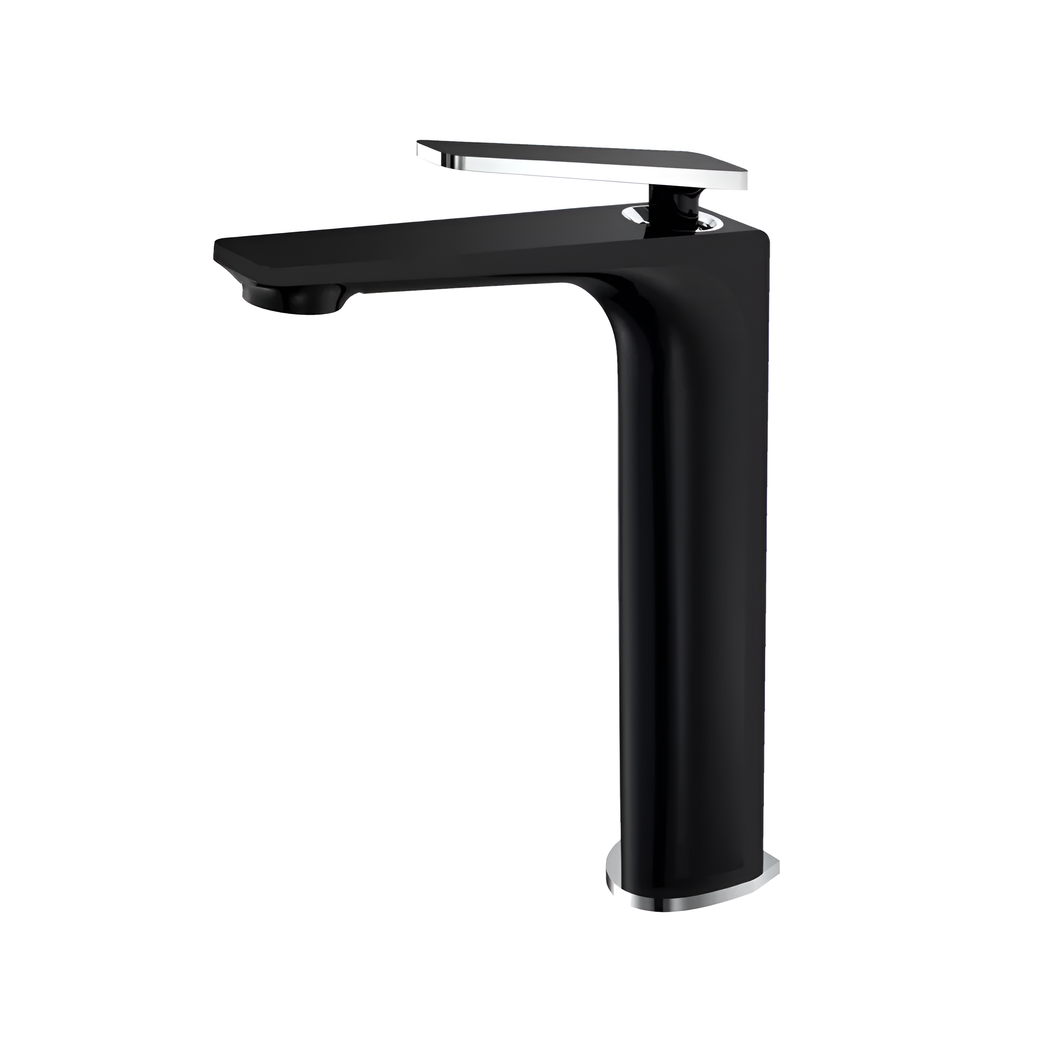 Смеситель для раковины Frap F1057-2 высокий Черный/Хром (SQ-1037330)