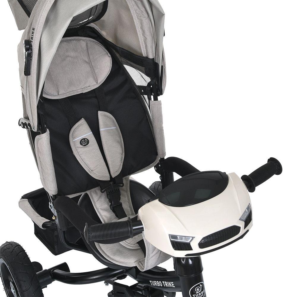 Дитячий велосипед триколісний Turbo Trike MT 1006 гумові колеса Бежевий (723274577) - фото 4 Дитячий велосипед триколісний Turbo Trike MT 1006 гумові колеса Бежевий (723274577) - фото 4