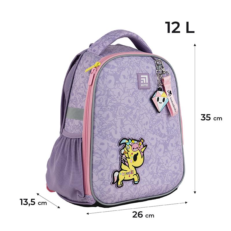 Шкільний рюкзак каркасний Kite Education Tokidoki TK24-555S - фото 2