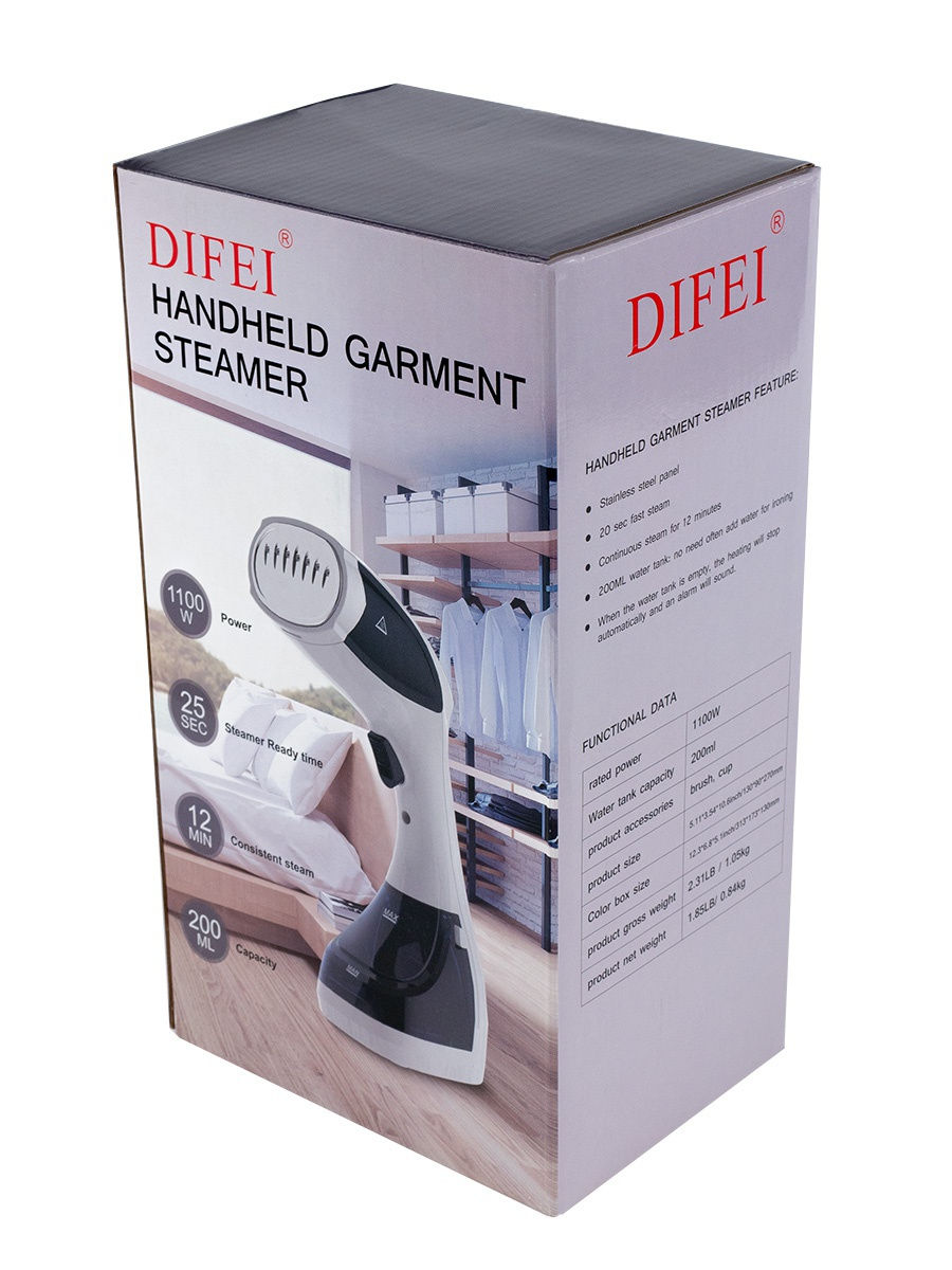 Відпарювач для одягу Difei Handheld Garment Steamer ручний 1100 Вт (DF-019A) - фото 4