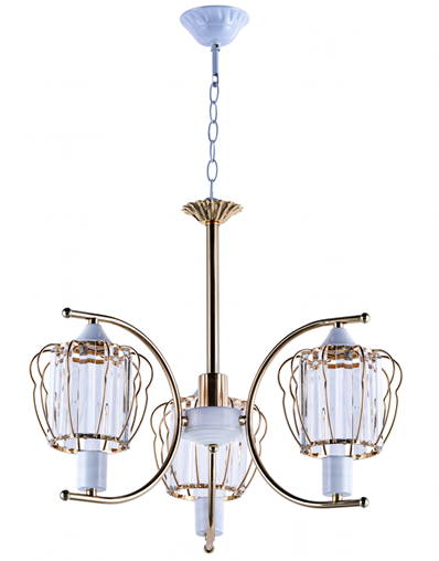 Люстра потолочная Sirius Ю 8874/3 на 3 плафоны (000032129)