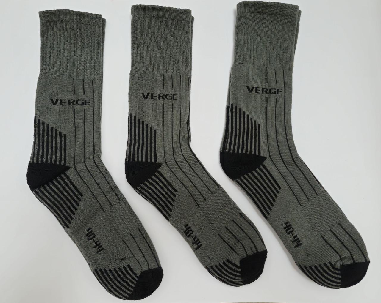 Шкарпетки тактичні Verge з фіксацією стопи напівмахра р. 40-44 3 пари Хакі Шкарпетки тактичні Verge з фіксацією стопи напівмахра р. 40-44 3 пари Хакі