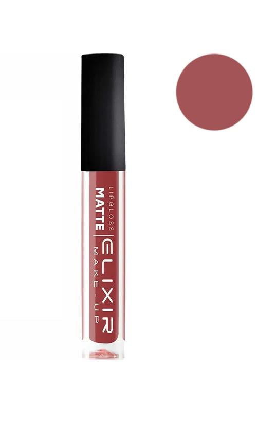 Помада губна матова рідка Elixir Liquid Lip Matte 334 Dark Honey (31862)