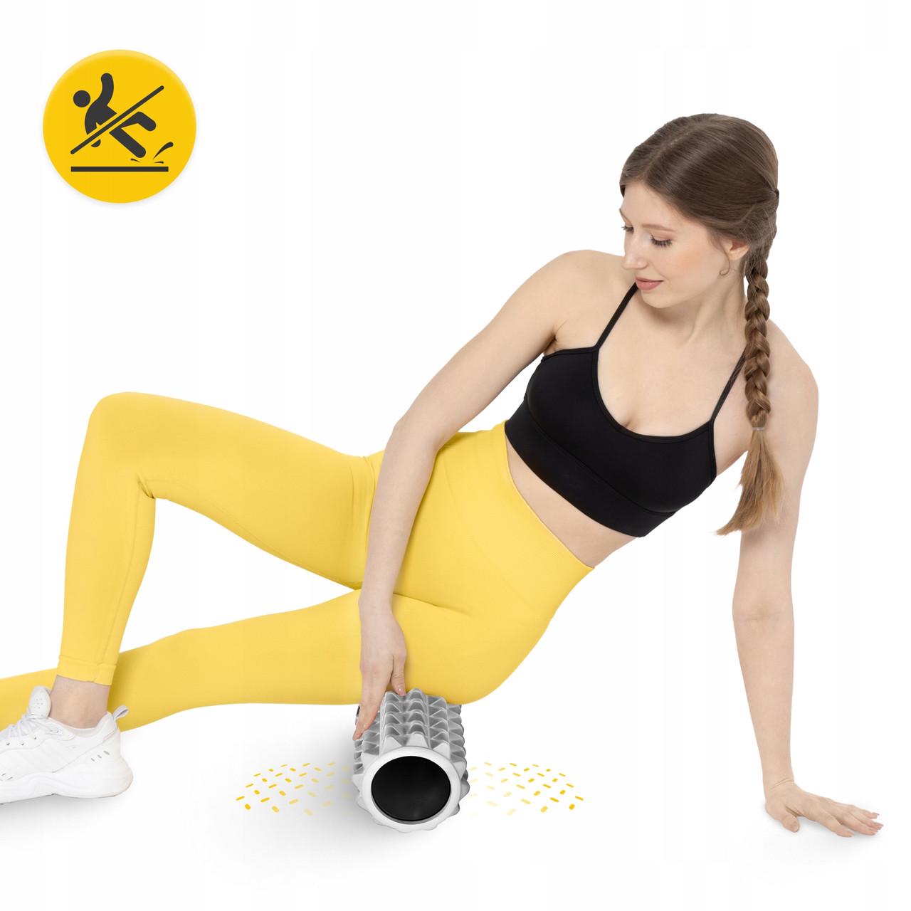 Масажний ролик 4fizjo EVA 33x14 см Grey (P-5907739314369) - фото 6 Масажний ролик 4fizjo EVA 33x14 см Grey (P-5907739314369) - фото 6