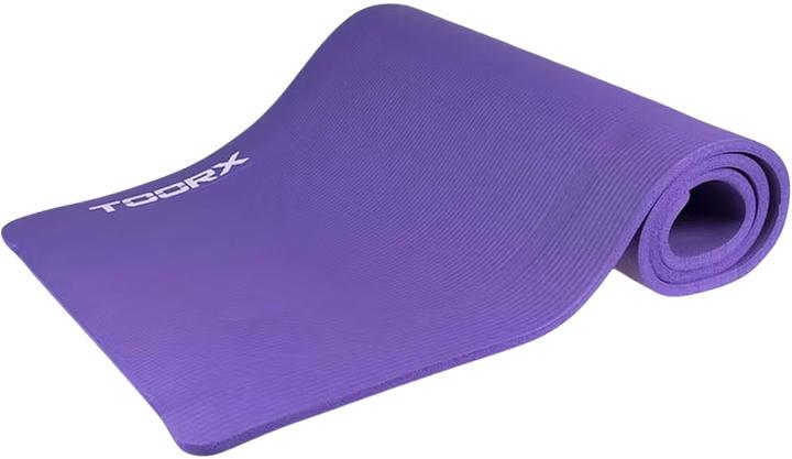 Коврик спортивный Toorx Fitness для йоги и фитнеса 172х61х1,2 см Фиолетовый (931143)