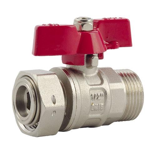 Кран з накидною гайкою FADO з накидною гайкою PN40 25 1" (FD-KG03)