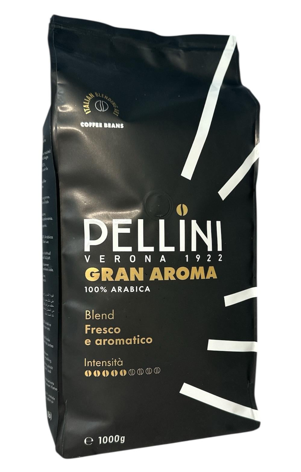 Кофе Pellini Espresso Bar Gran Aroma n.3 зерно 1 кг (59519) Кофе Pellini Espresso Bar Gran Aroma n.3 зерно 1 кг (59519)
