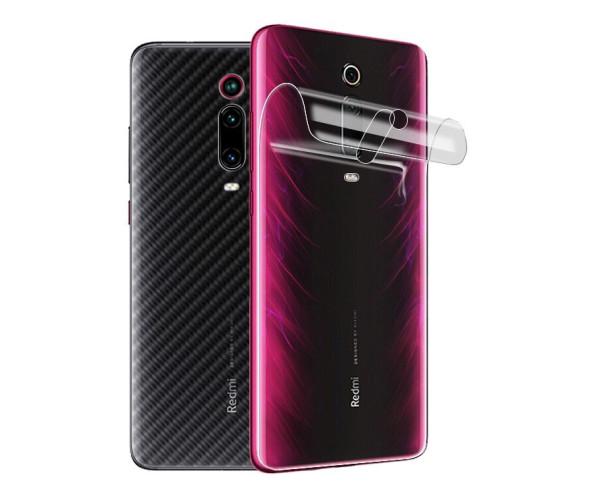 Противоударная гидрогелевая пленка Hydrogel Film для Xiaomi Redmi K20 / K20 Pro на заднюю панель, Transparent
