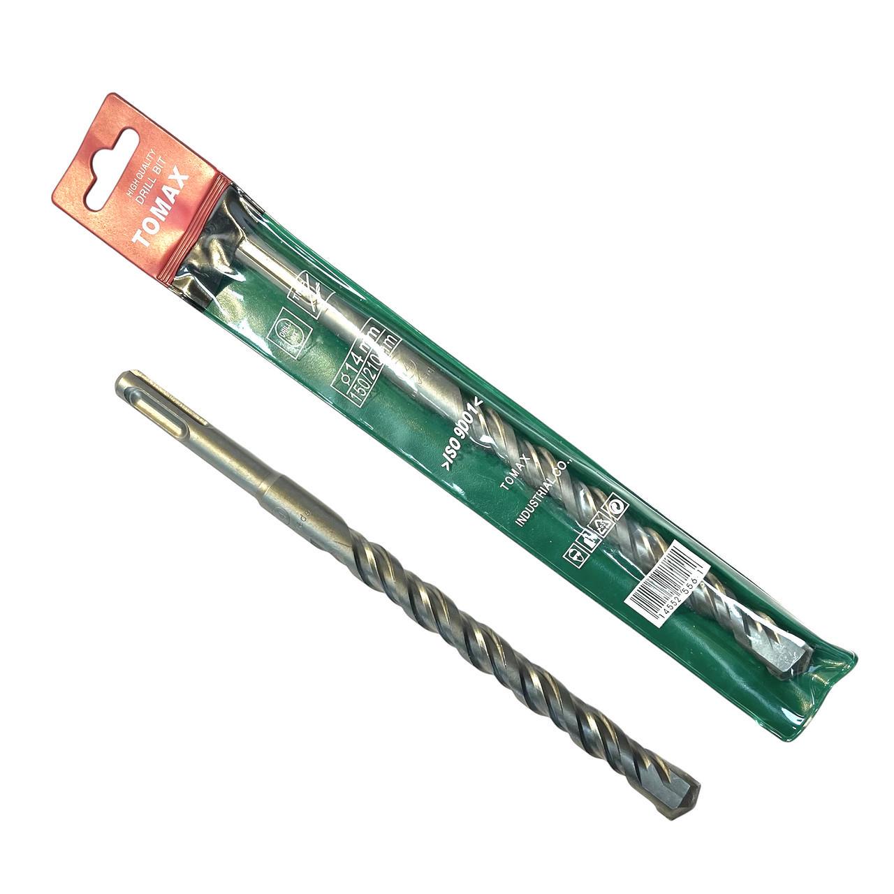 Бур по бетону TOMAX 14x210 мм SDS-plus (1415215288) - фото 4
