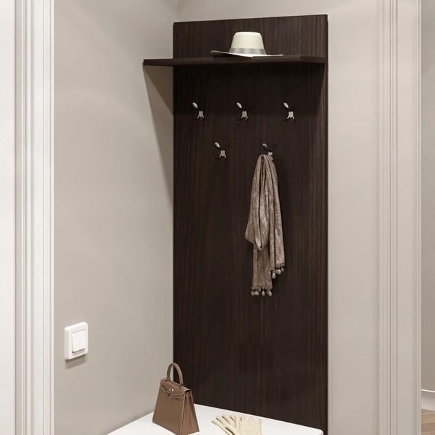 Вішак на стіну Еверест Соната-600 60х20х130 см Венге темний (ЕВ20234) - фото 3 Вішак на стіну Еверест Соната-600 60х20х130 см Венге темний (ЕВ20234) - фото 3