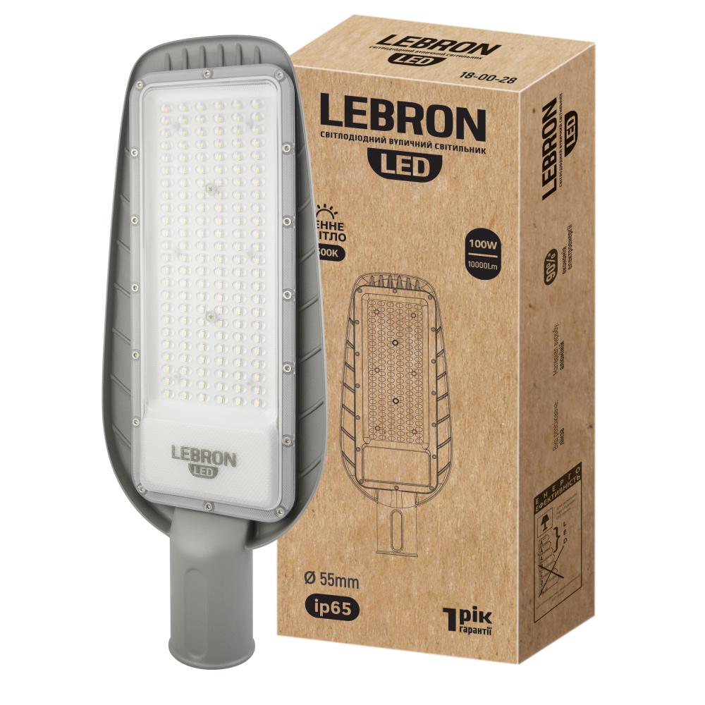 Консольный LED-светильник Lebron L-LSL 100W 6500K 10000 Lm 85-265V (28688959)