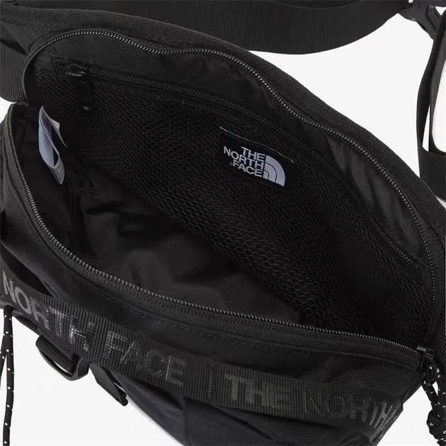 Сумка на пояс бананка THE NORTH FACE с отделом для бутылки Черный - фото 3